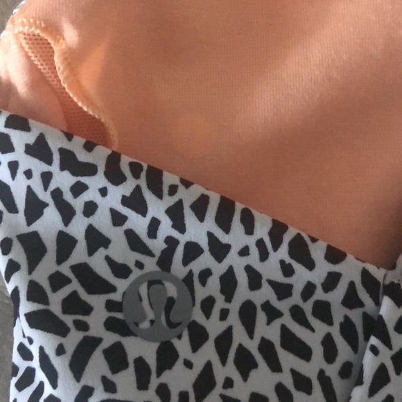 Lululemon Rack Pack Bra Miss Mosaic White / Posey Black White / Black - Picture 12 of 15